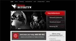 Desktop Screenshot of globaldetektyw.pl
